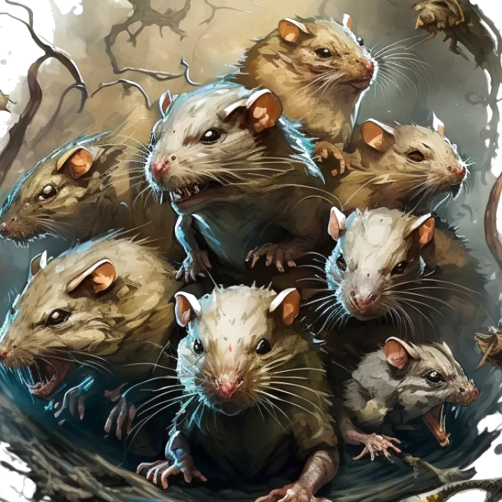 Nuée de rats