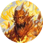 Elémentaire de feu, énorme