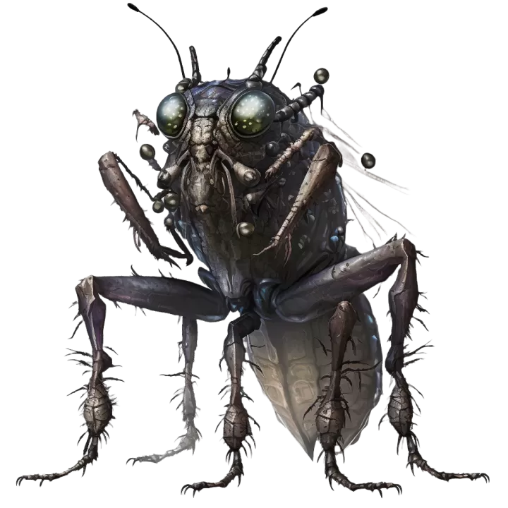 Insecte de taille énorme