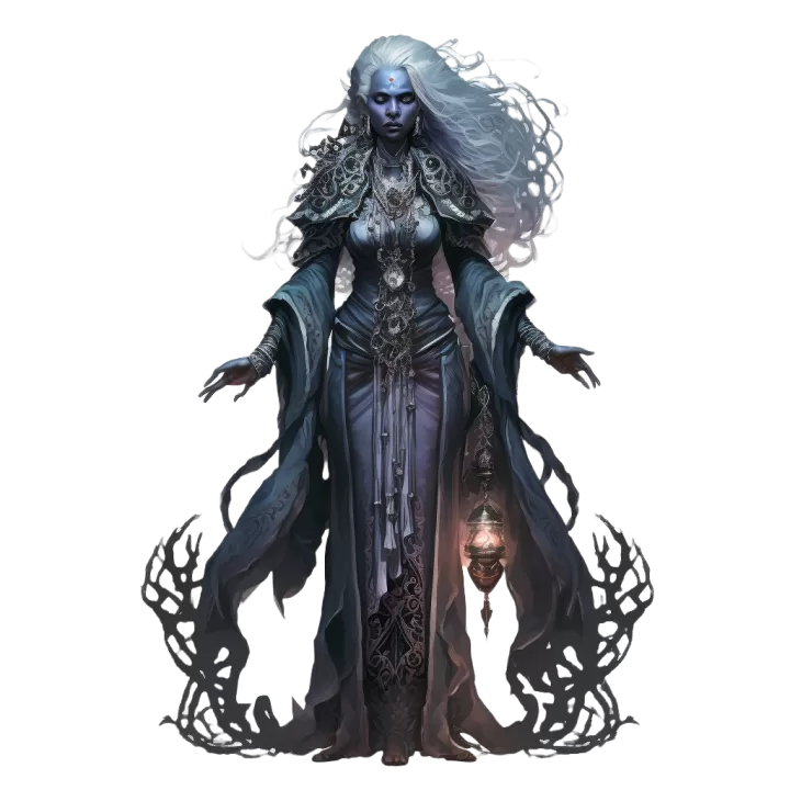 Prêtresse elfe noir