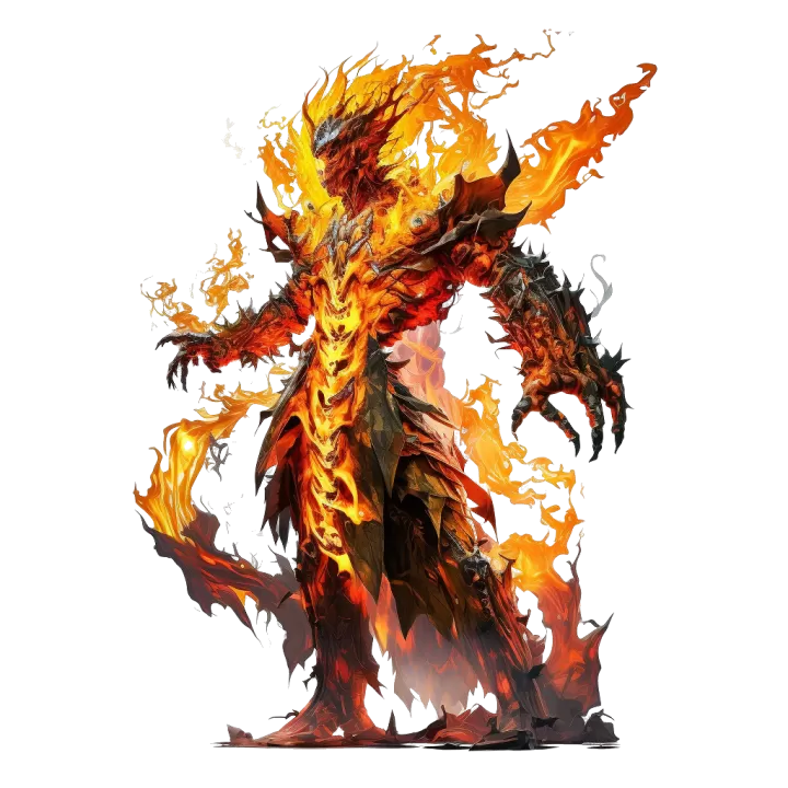 Elémentaire de feu, colossal