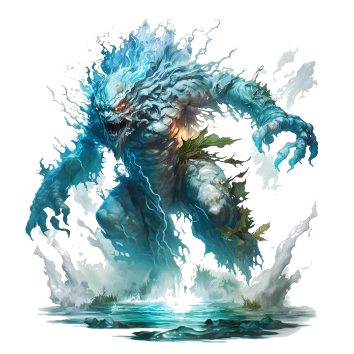 Elémentaire d'eau, énorme