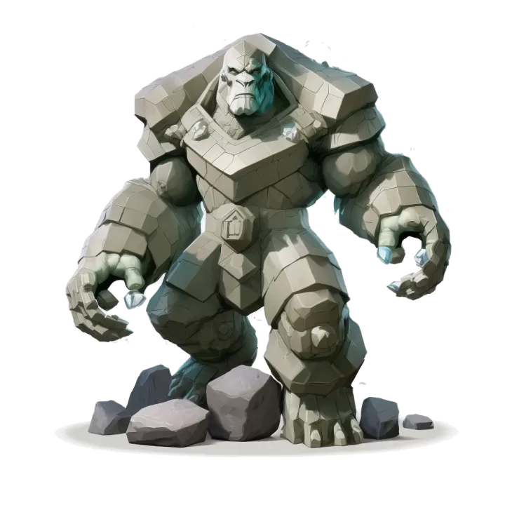 Golem de pierre