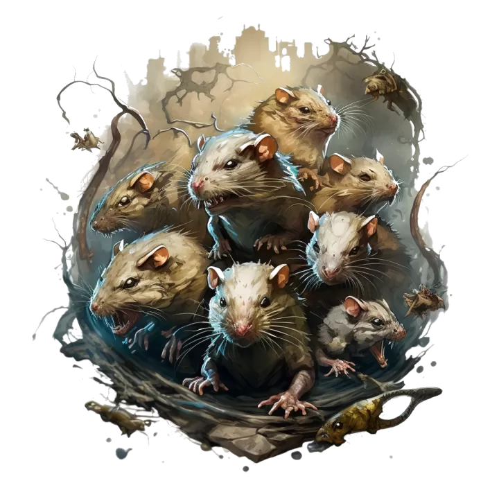 Nuée de rats