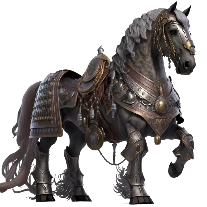 Cheval de guerre lourd